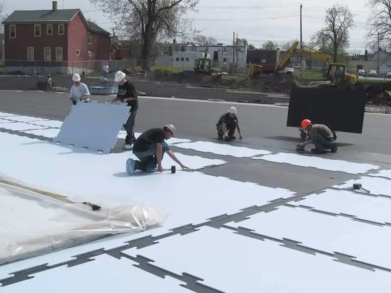 Instalación Hielo Sintético